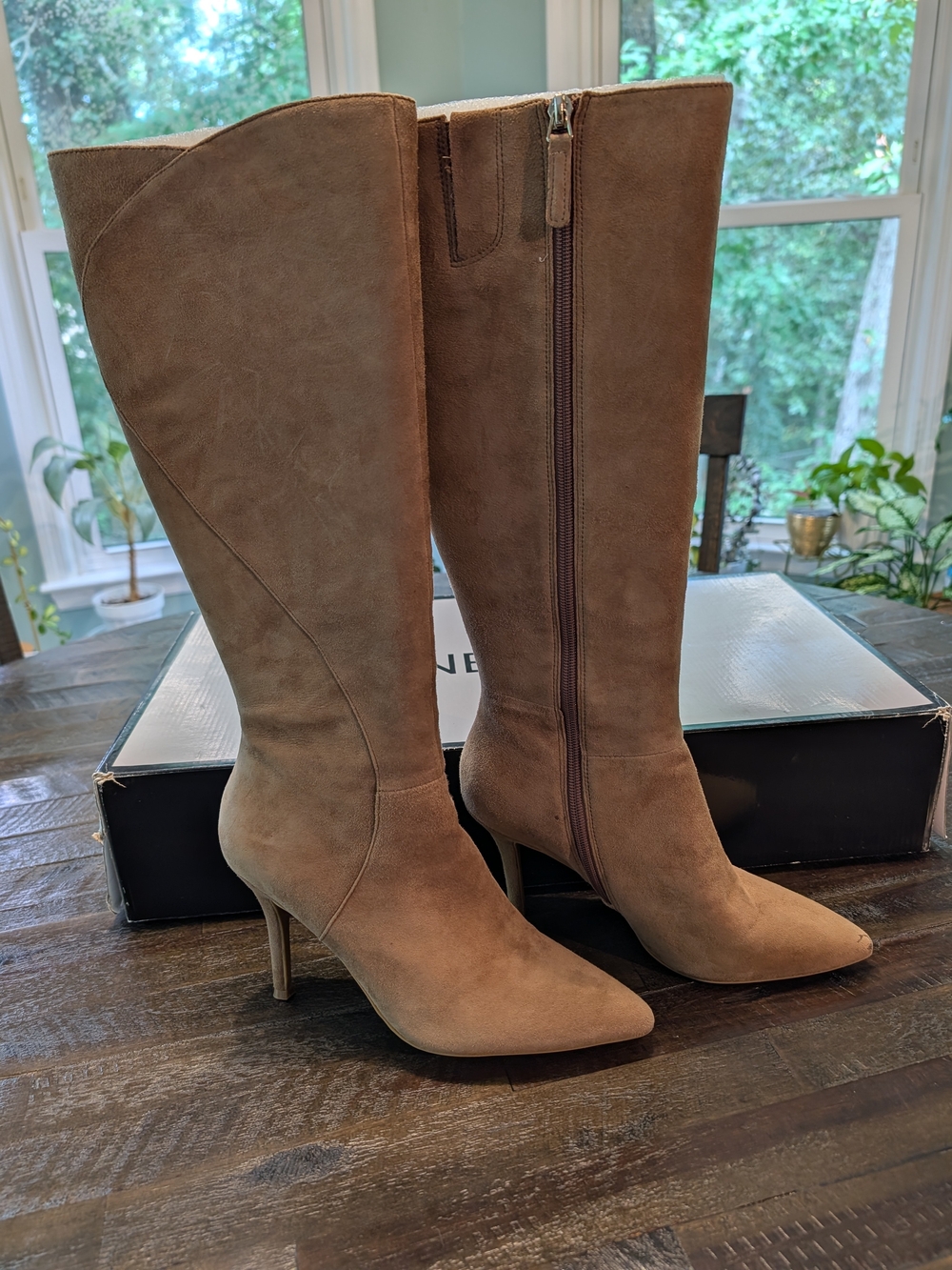 Nine West Suede Knee Boots